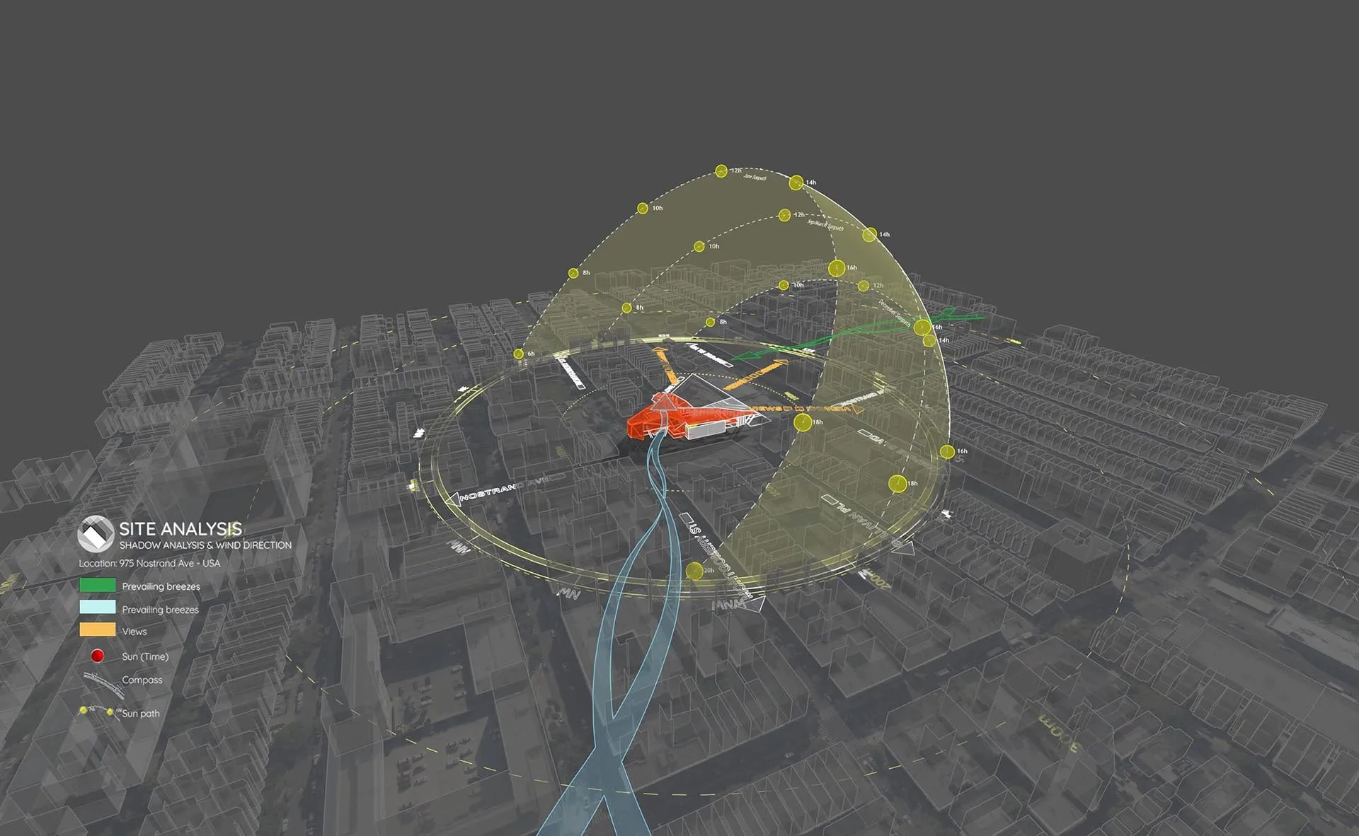 Surrounding Buildings Diagram