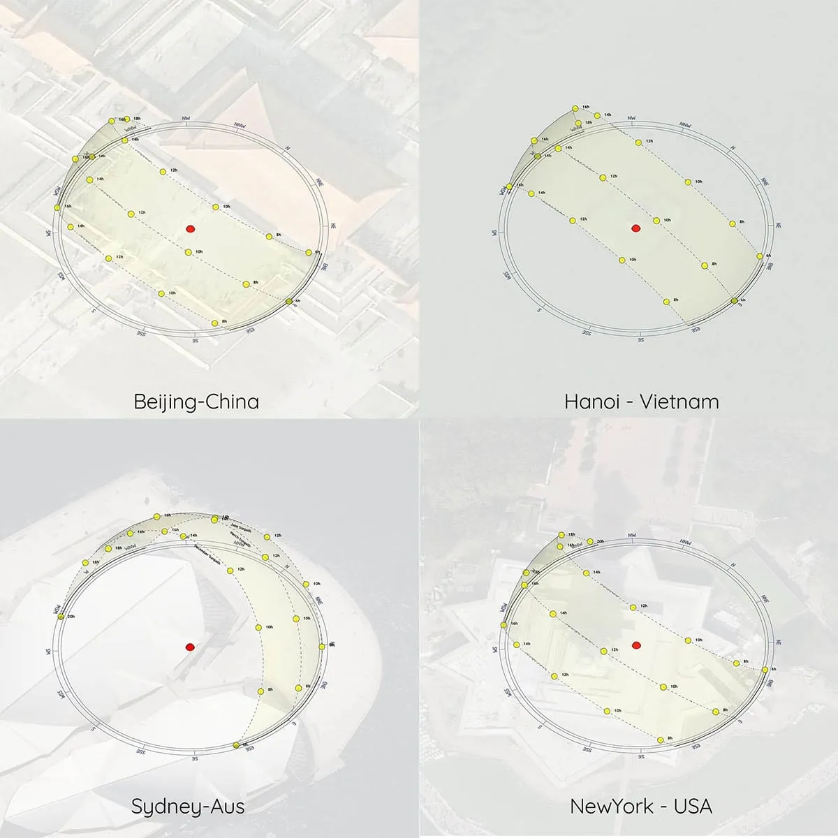 Free Heliodon 3D Model Collection: Global Cities for Architectural Solar Studies